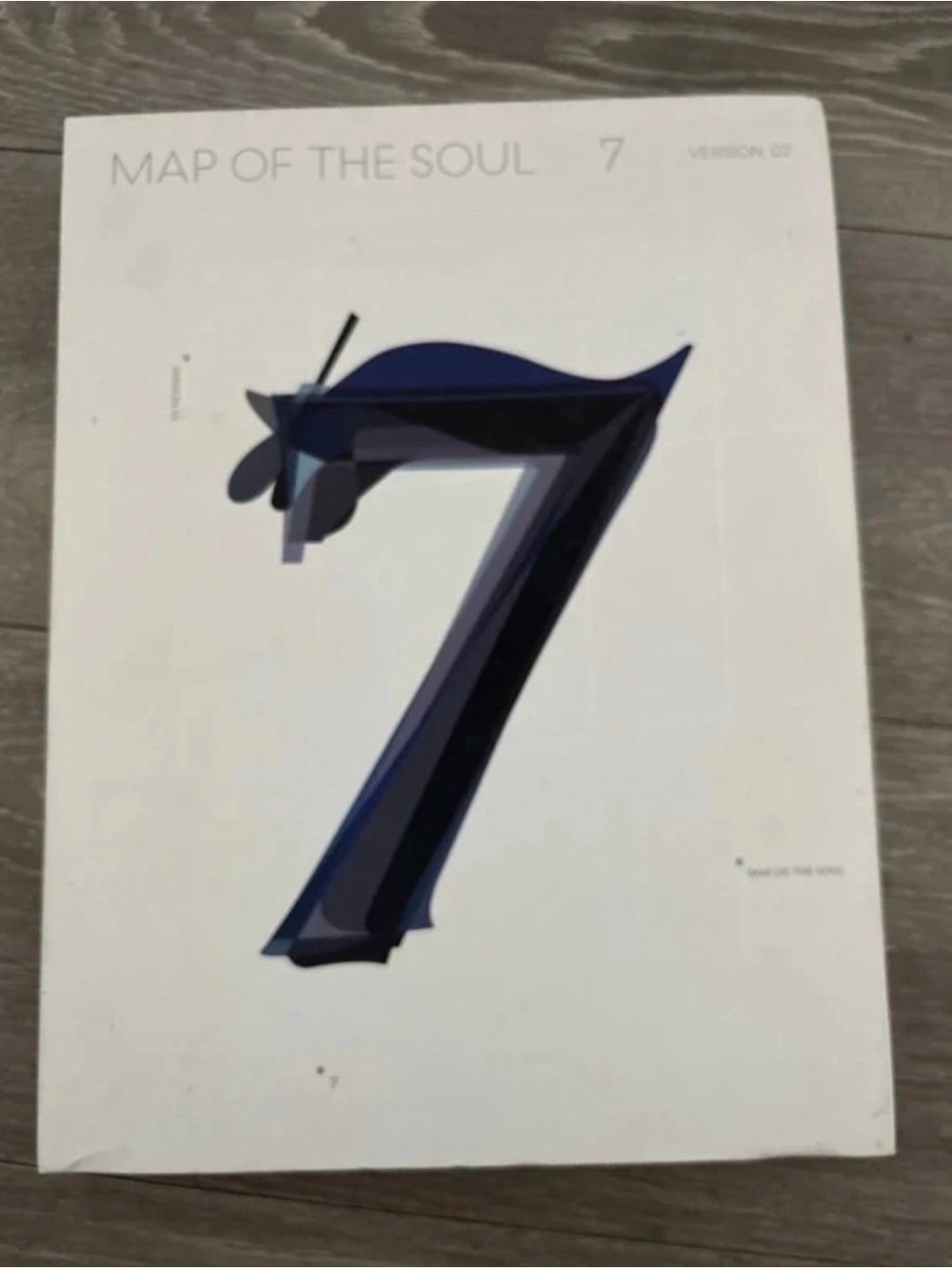 BTS - Map of the Soul: 7 (Version 02) White & Navy CD Album